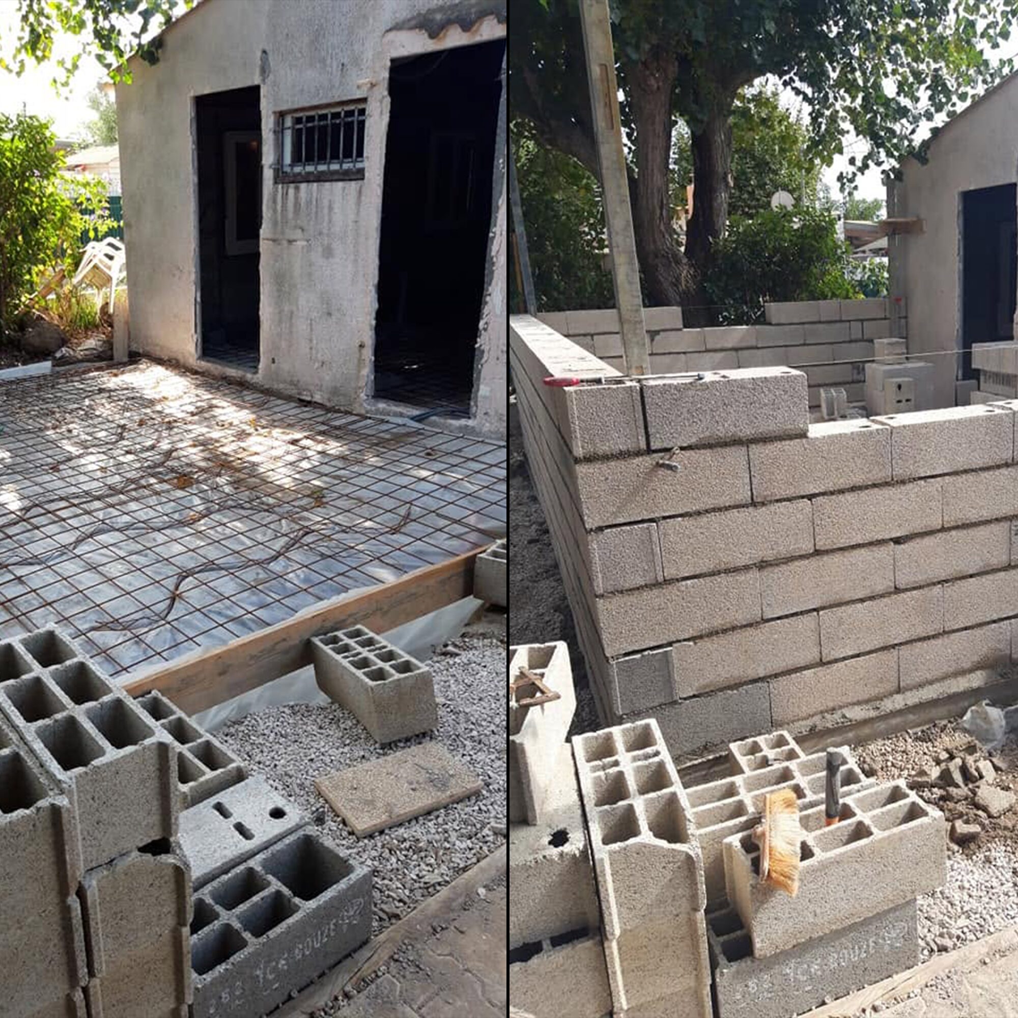 Travaux d’extension et de maçonnerie réalisés par Bruneau Maçonnerie